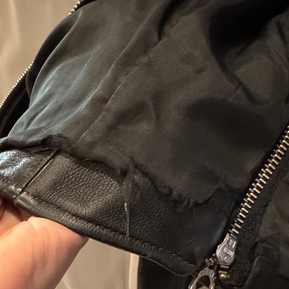 Black Leather Jacket - Picture 9 of 9